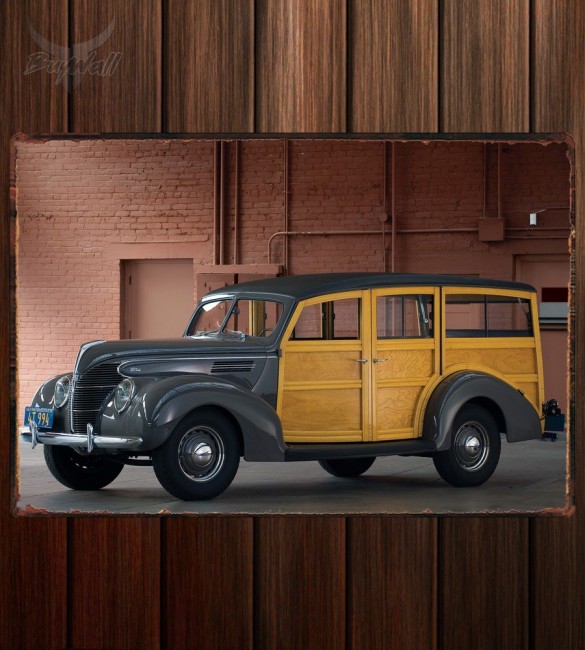 Металлическая табличка Ford Standard Station Wagon 306 Металлическая табличка Ford Standard Station Wagon 306